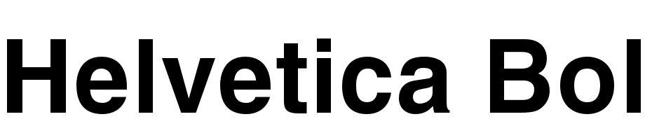 Helvetica Bold Yazı tipi ücretsiz indir